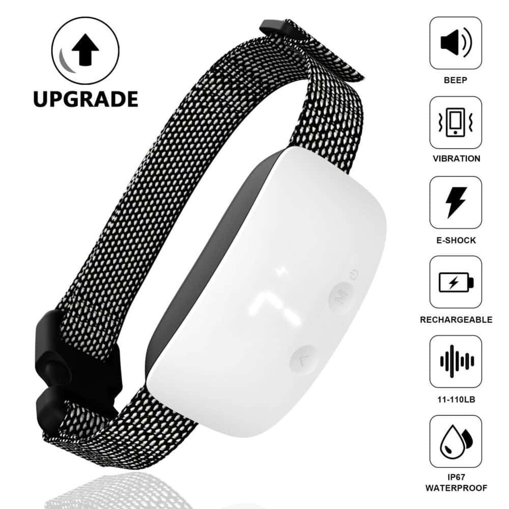 Touch automatic bark control device | dog training tool to stop excessive barking | mascoshop
