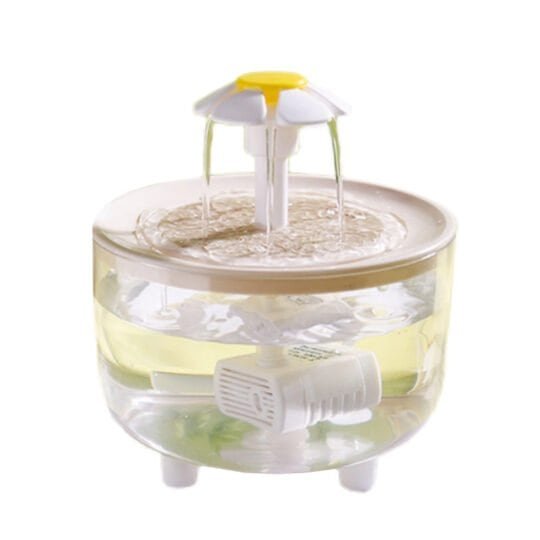1200ml pet water fountain | usb electric mute cat drinker with auto filter & recirculating water | mascoshop