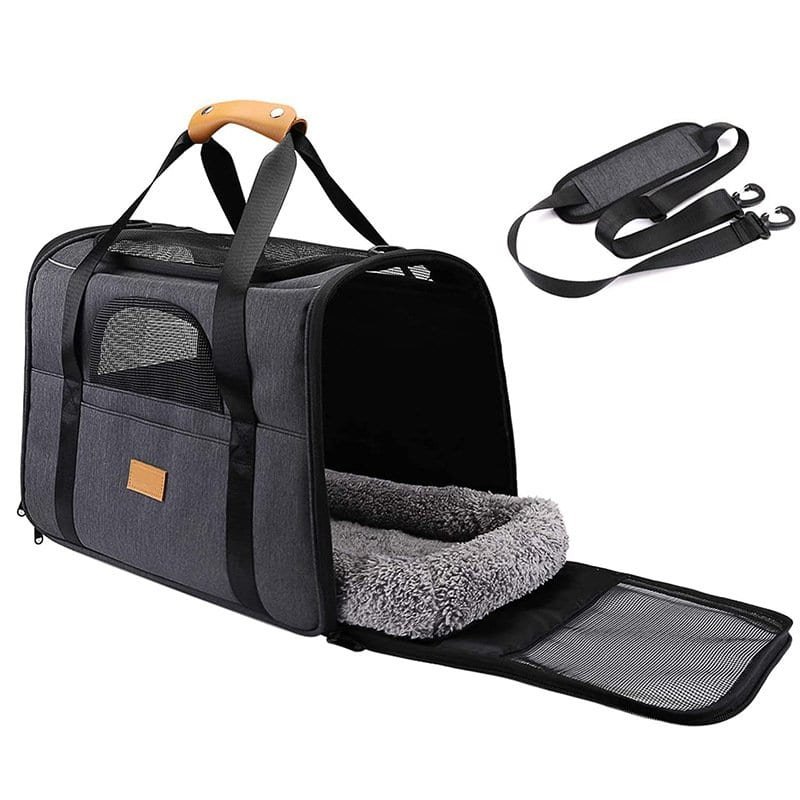Portable cat backpack | breathable folding pet carrier with large capacity for travel | mascoshop