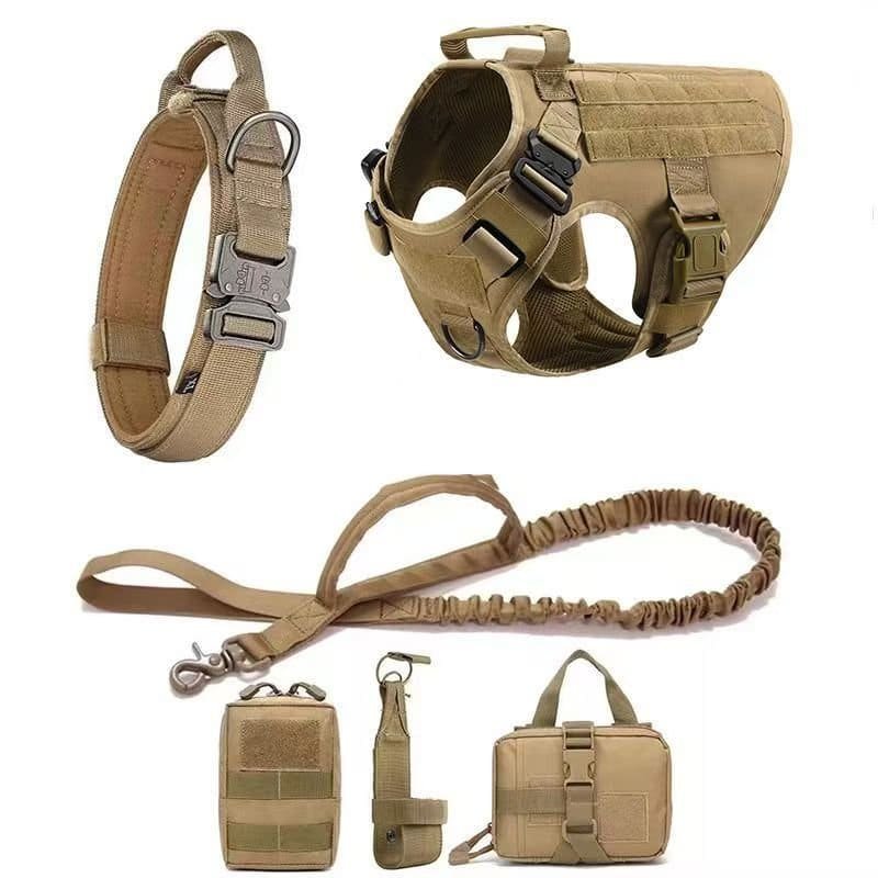 Outdoor dog clothing set | 4-piece & 6-piece vest, water cup, medical bag | mascoshop