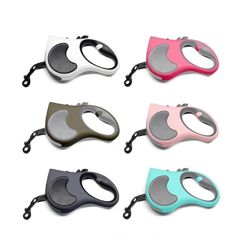 Led retractable dog leash | automatic telescopic walking rope for small & medium dogs | mascoshop
